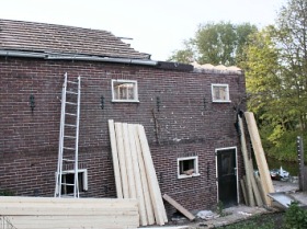 Voor de renovatie